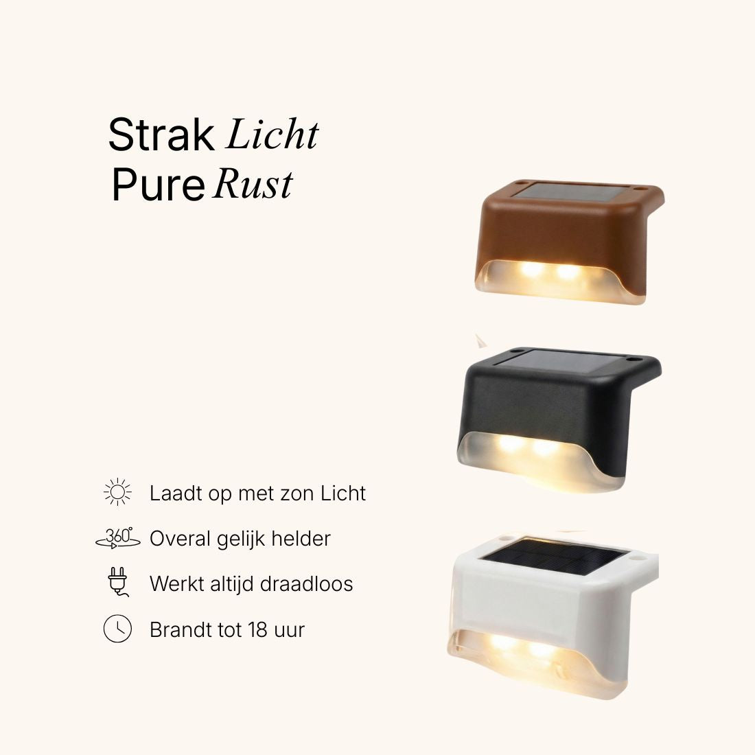 SolarGlow® | Duurzame verlichting voor tuin en interieur