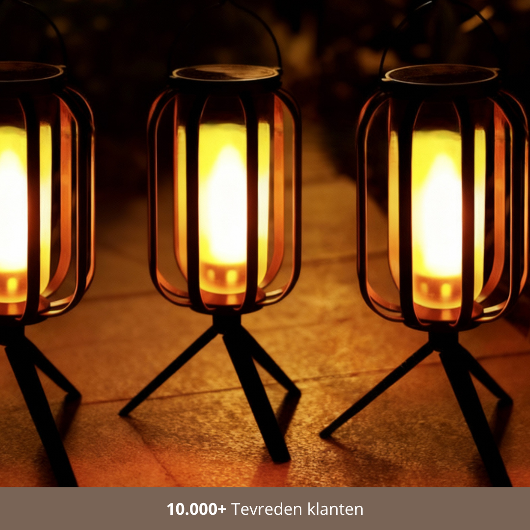 LumaFlame®| Draadloze sfeerhaard lamp