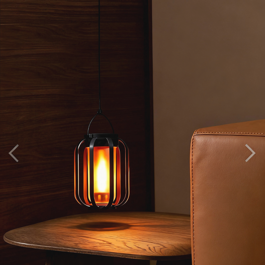 LumaFlame®| Draadloze sfeerhaard lamp