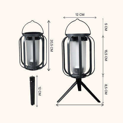 LumaFlame®| Draadloze sfeerhaard lamp