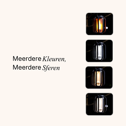 LumaFlame®| Draadloze sfeerhaard lamp